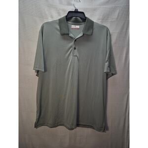 Grand Slam golf shirt mens size XL green striped NWOT 7186